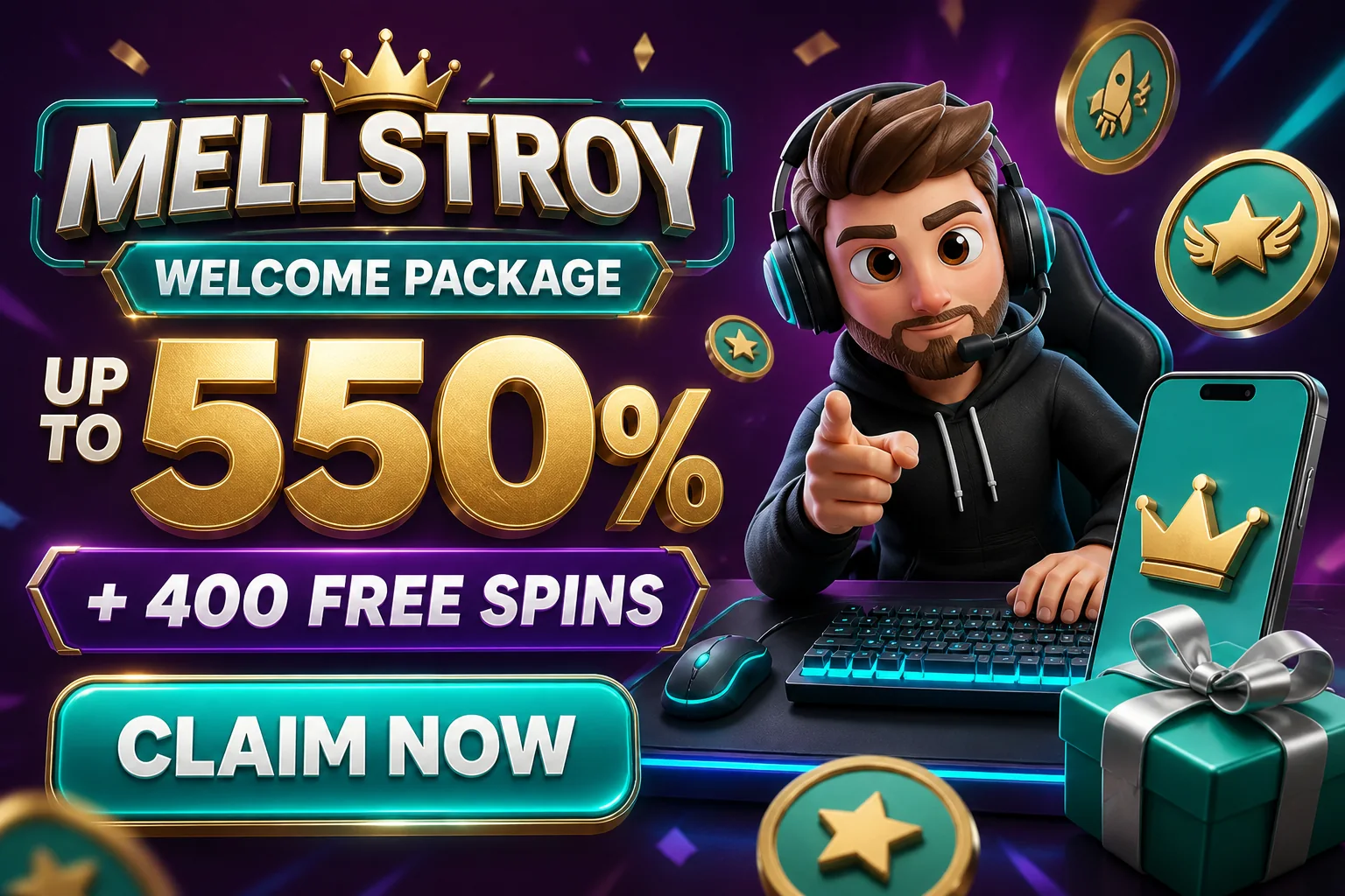 Mellstroy casino promotion
